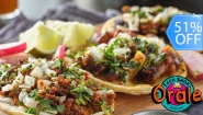 [Image: ¡Delicioso Festín Mexicano! ¡Paga Q99 en Vez de Q200 por Taquiza Familiar para Compartir que Incluye: 15 Tacos al Pastor + Acompañamientos!m]