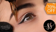[Image: ¡Paga $30 en Lugar de $100 por Delineado Clásico Permanente de Ojos + Depilación de Ceja con Hilo + Pigmentación de Henna en Las Cejas!m]