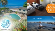 [Image: ¡Paga $99 en Lugar de $180 por Estadía de 1 Noche Hasta Para  5 Personas en Habitación Familiar + Desayunos en Playa Torola!m]