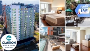 [Image: ¡Escapada de Fin de Semana en Clarion Hotel &amp; Suites Guatemala! ¡Paga Q879 en vez de Q1,415 por Estadía en Suite Deluxe Doble para 2 Adultos y hasta 2 Niños + 2 Desayunos y Más!m]