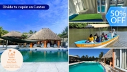[Image: ¡Descubre un Paraíso Tropical en Playa Barra del Jiote! ¡Paga Q699 en Vez de Q1,400 por Estadía Para 2 Personas en Habitación Doble con AC + Piscinas + Jacuzzis + Playa + Traslado Exclusivo en Lancha con Recorrido Panorámico entre Manglares y Más!m]