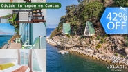 [Image: ¡Paga Q750 en Lugar de Q1,290 por Estadía de 3 Días y 2 Noches para 2 Adultos en Cabaña Frente al Lago de Atitlán, Incluye: 4 Desayunos + Uso de Kayaks + Impuestos Incluidos + Parqueo!m]